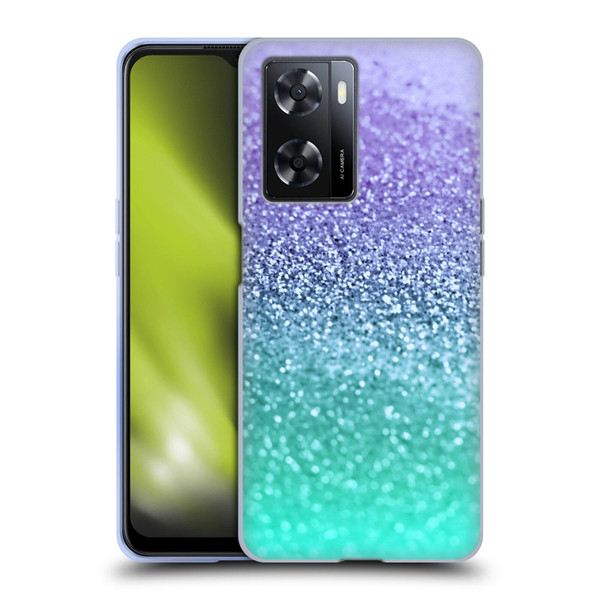 Monika Strigel Glitter Collection Lavender Soft Gel Case for OPPO A57s