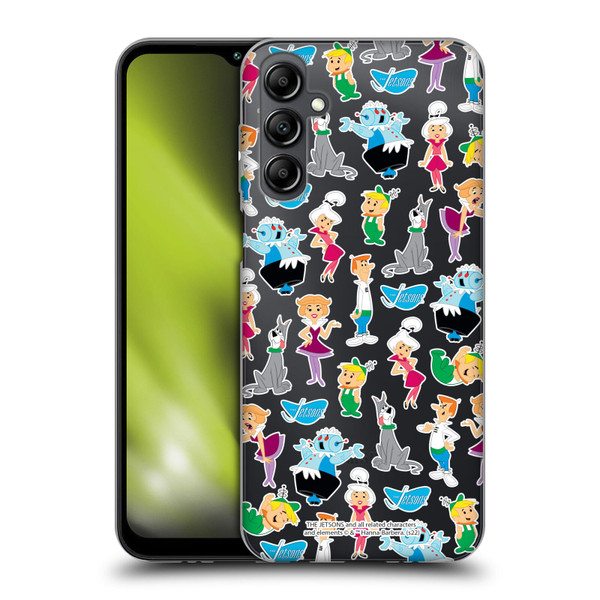 The Jetsons Graphics Pattern Soft Gel Case for Samsung Galaxy M14 5G