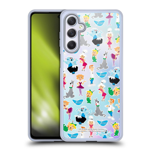 The Jetsons Graphics Pattern Soft Gel Case for Samsung Galaxy M54 5G