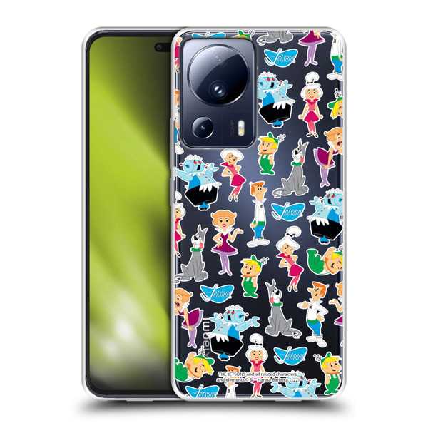 The Jetsons Graphics Pattern Soft Gel Case for Xiaomi 13 Lite 5G