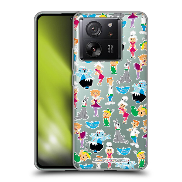 The Jetsons Graphics Pattern Soft Gel Case for Xiaomi 13T 5G / 13T Pro 5G
