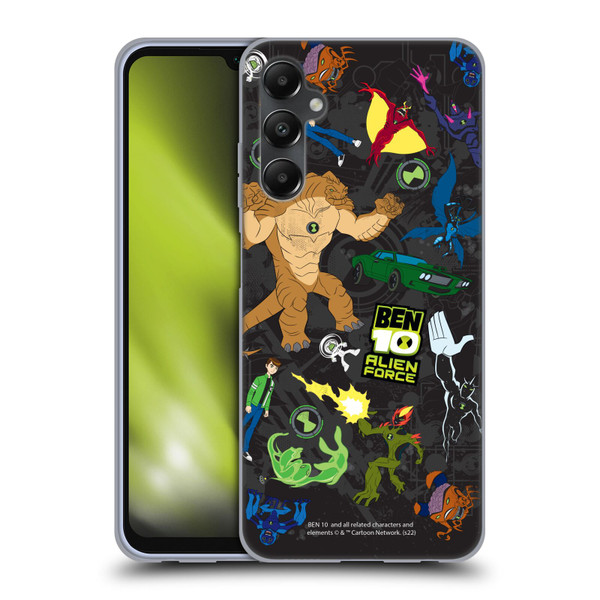 Ben 10: Alien Force Graphics Character Art Soft Gel Case for Samsung Galaxy A05s