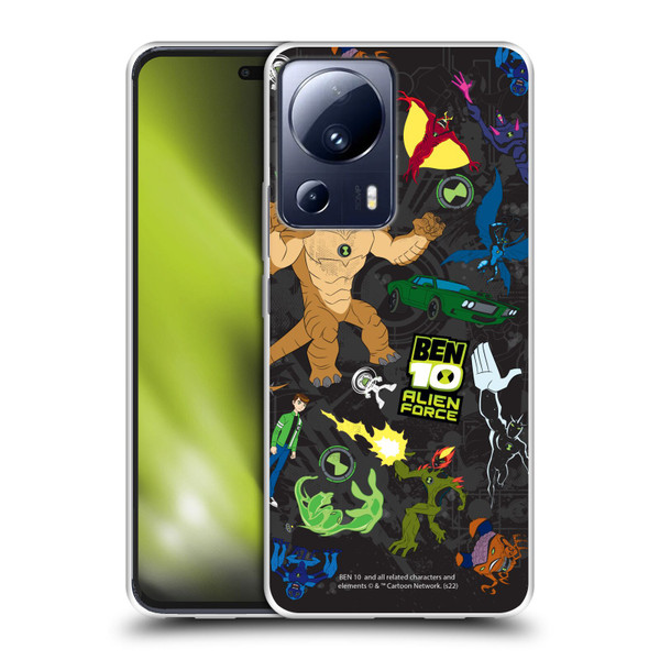 Ben 10: Alien Force Graphics Character Art Soft Gel Case for Xiaomi 13 Lite 5G