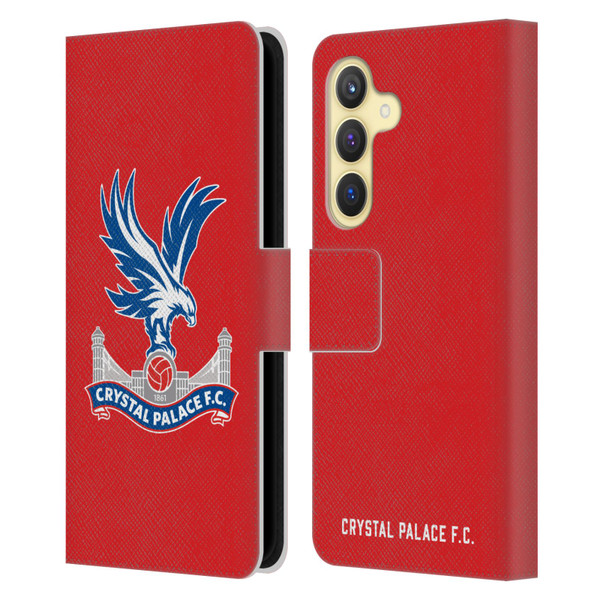 Crystal Palace FC Crest Eagle Leather Book Wallet Case Cover For Samsung Galaxy S24 5G