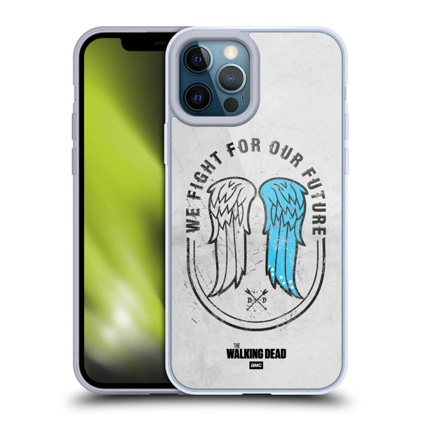 AMC The Walking Dead Daryl Dixon Iconic Wings Soft Gel Case for Apple iPhone 12 Pro Max