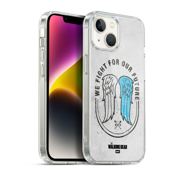 AMC The Walking Dead Daryl Dixon Iconic Wings Soft Gel Case for Apple iPhone 14