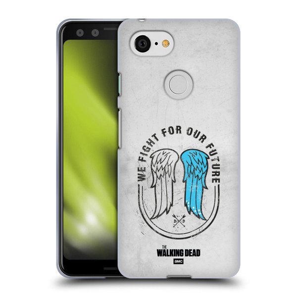 AMC The Walking Dead Daryl Dixon Iconic Wings Soft Gel Case for Google Pixel 3