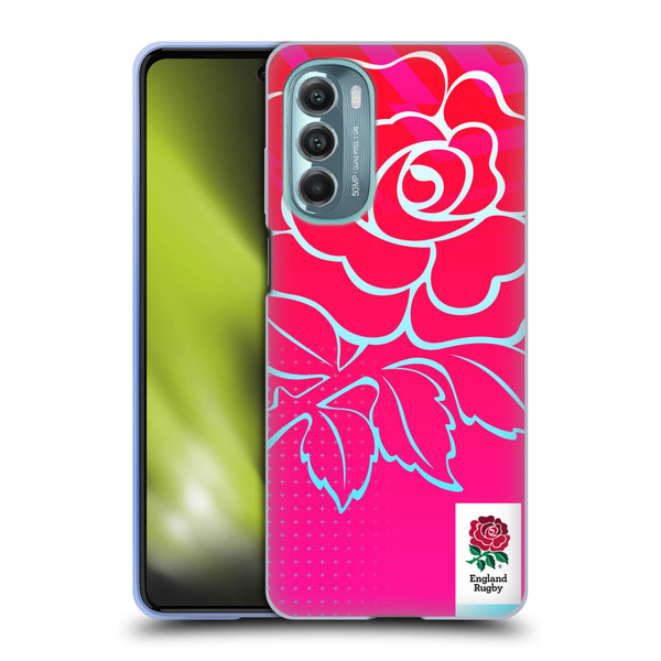 England Rugby Union This Rose Means Everything Oversized Logo Soft Gel Case for Motorola Moto G Stylus 5G (2022)