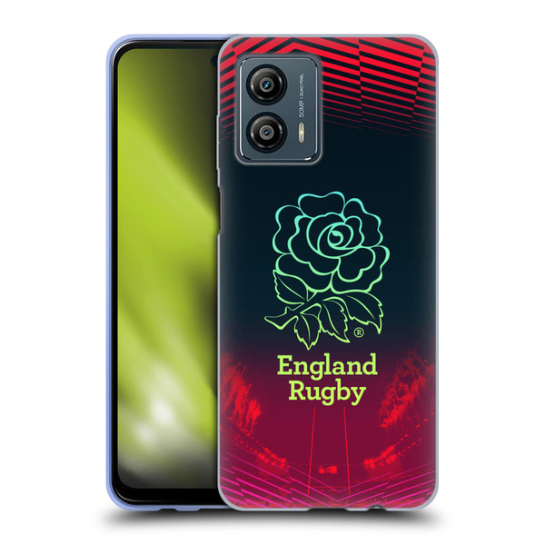 England Rugby Union This Rose Means Everything Logo in Red Soft Gel Case for Motorola Moto G53 5G