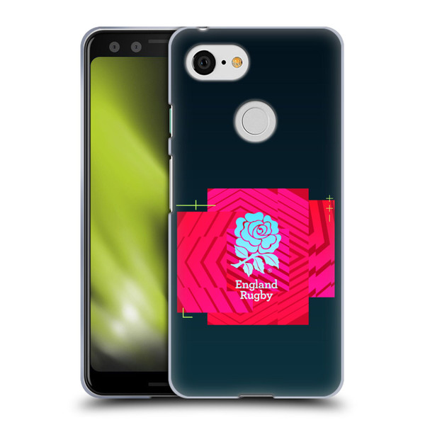 England Rugby Union This Rose Means Everything Logo in Black Soft Gel Case for Google Pixel 3