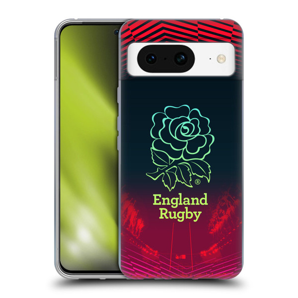 England Rugby Union This Rose Means Everything Logo in Red Soft Gel Case for Google Pixel 8