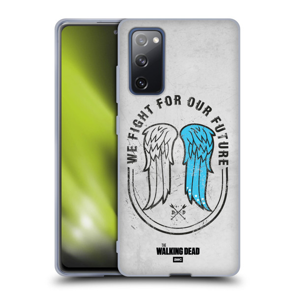 AMC The Walking Dead Daryl Dixon Iconic Wings Soft Gel Case for Samsung Galaxy S20 FE / 5G