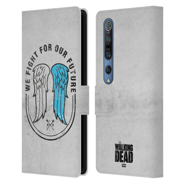 AMC The Walking Dead Daryl Dixon Iconic Wings Leather Book Wallet Case Cover For Xiaomi Mi 10 5G / Mi 10 Pro 5G