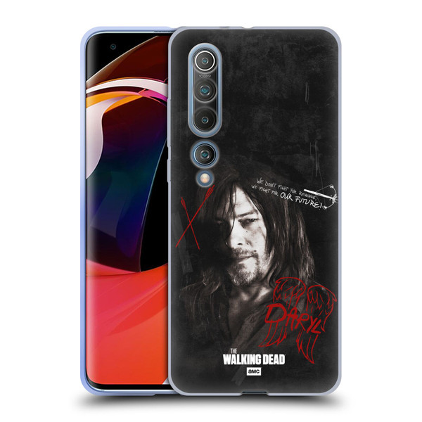 AMC The Walking Dead Daryl Dixon Iconic Grafitti Soft Gel Case for Xiaomi Mi 10 5G / Mi 10 Pro 5G