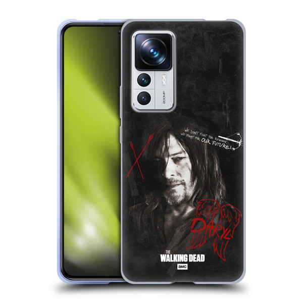 AMC The Walking Dead Daryl Dixon Iconic Grafitti Soft Gel Case for Xiaomi 12T Pro