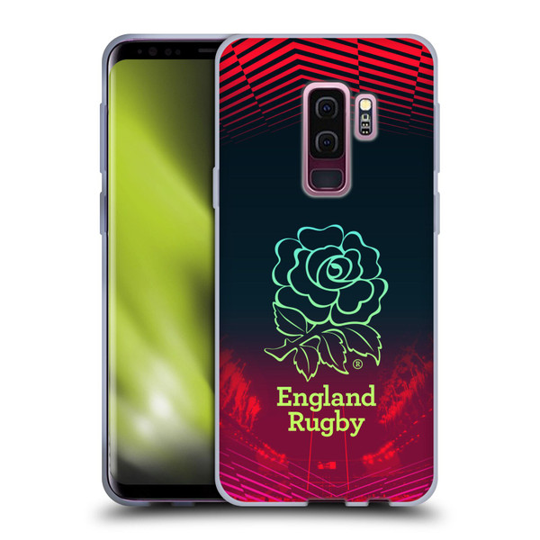 England Rugby Union This Rose Means Everything Logo in Red Soft Gel Case for Samsung Galaxy S9+ / S9 Plus