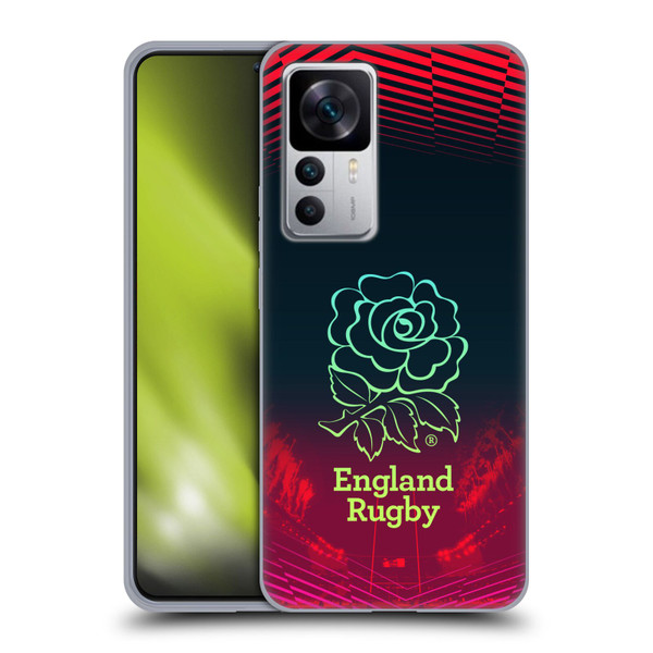 England Rugby Union This Rose Means Everything Logo in Red Soft Gel Case for Xiaomi 12T 5G / 12T Pro 5G / Redmi K50 Ultra 5G
