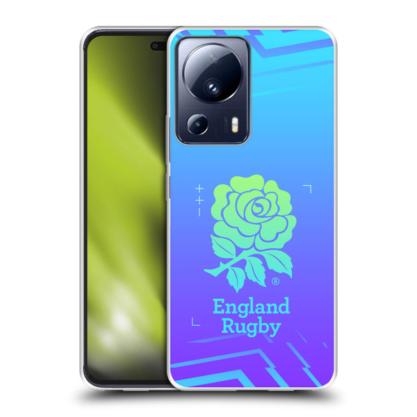 England Rugby Union This Rose Means Everything Logo in Purple Soft Gel Case for Xiaomi 13 Lite 5G