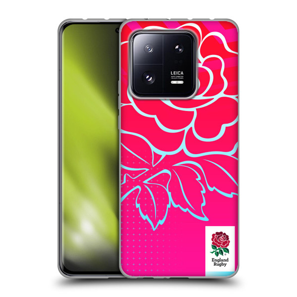 England Rugby Union This Rose Means Everything Oversized Logo Soft Gel Case for Xiaomi 13 Pro 5G