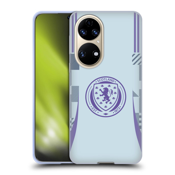 Scotland National Football Team 2024/25 Kits Away Soft Gel Case for Huawei P50