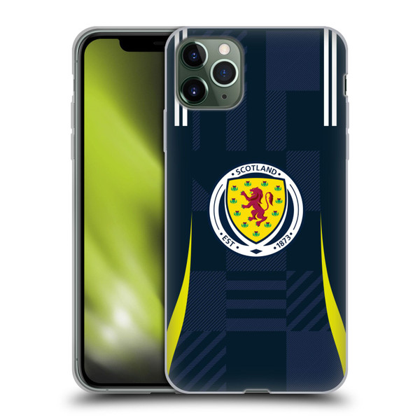 Scotland National Football Team 2024/25 Kits Home Soft Gel Case for Apple iPhone 11 Pro Max