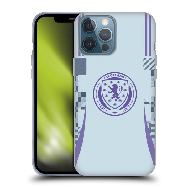 Scotland National Football Team 2024/25 Kits Away Soft Gel Case for Apple iPhone 13 Pro Max