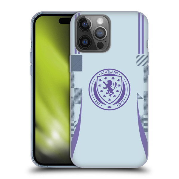 Scotland National Football Team 2024/25 Kits Away Soft Gel Case for Apple iPhone 14 Pro Max