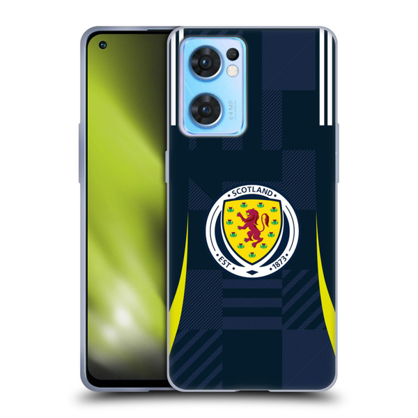 Scotland National Football Team 2024/25 Kits Home Soft Gel Case for OPPO Reno7 5G / Find X5 Lite