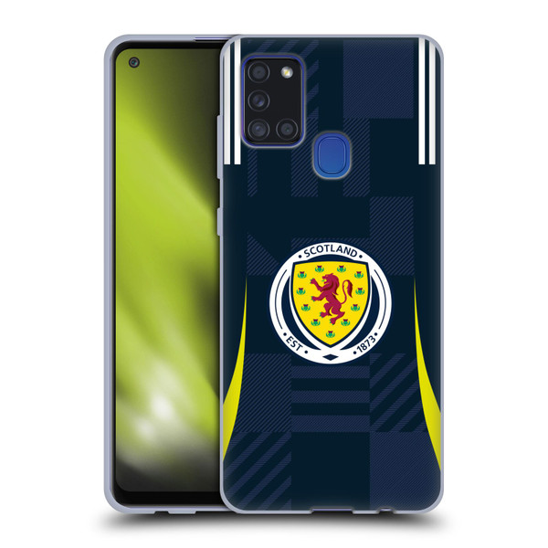 Scotland National Football Team 2024/25 Kits Home Soft Gel Case for Samsung Galaxy A21s (2020)