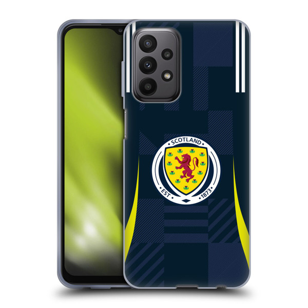 Scotland National Football Team 2024/25 Kits Home Soft Gel Case for Samsung Galaxy A23 / 5G (2022)