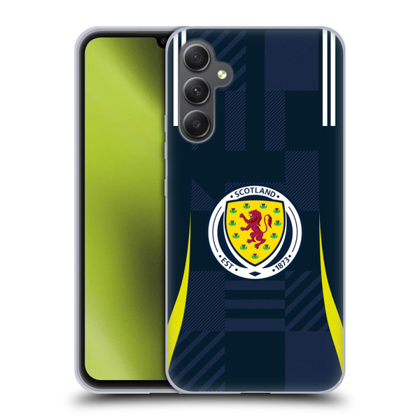 Scotland National Football Team 2024/25 Kits Home Soft Gel Case for Samsung Galaxy A34 5G