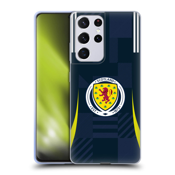 Scotland National Football Team 2024/25 Kits Home Soft Gel Case for Samsung Galaxy S21 Ultra 5G