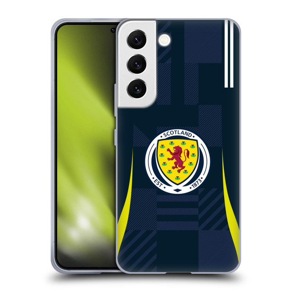 Scotland National Football Team 2024/25 Kits Home Soft Gel Case for Samsung Galaxy S22 5G