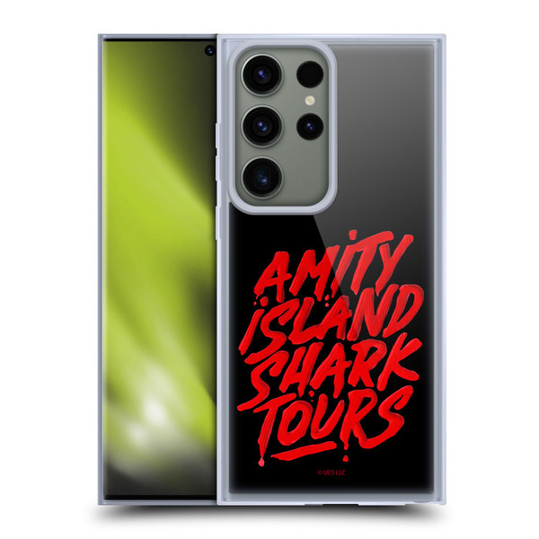 Jaws Art Shark Tour Soft Gel Case for Samsung Galaxy S23 Ultra 5G