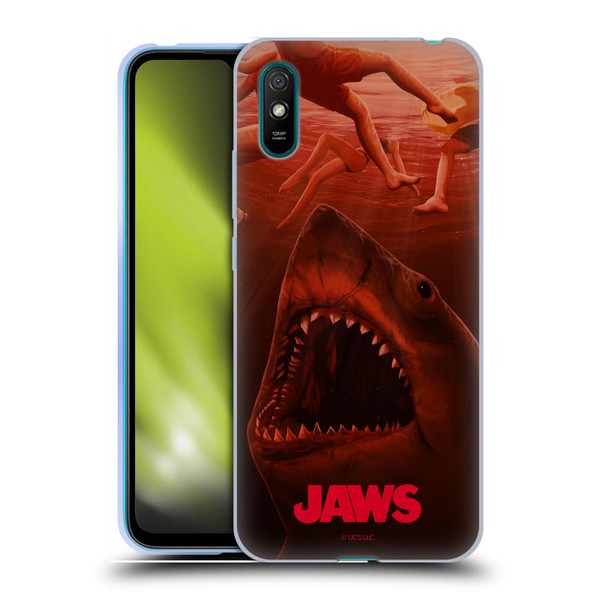 Jaws Art Poster Soft Gel Case for Xiaomi Redmi 9A / Redmi 9AT