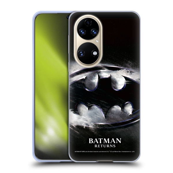 Batman Returns Key Art Oversized Logo Soft Gel Case for Huawei P50
