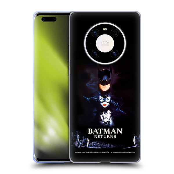 Batman Returns Key Art Poster Soft Gel Case for Huawei Mate 40 Pro 5G