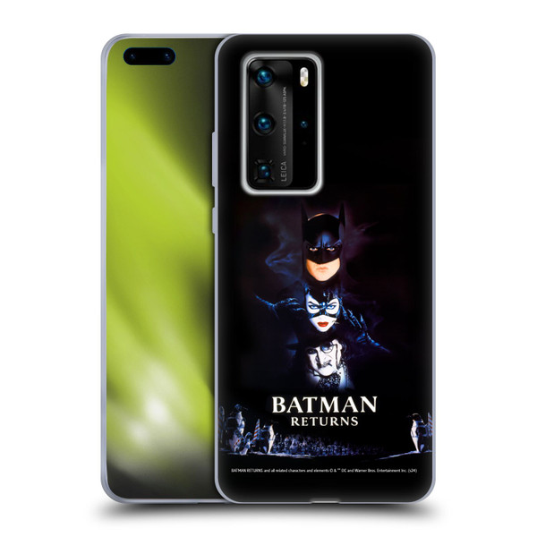 Batman Returns Key Art Poster Soft Gel Case for Huawei P40 Pro / P40 Pro Plus 5G