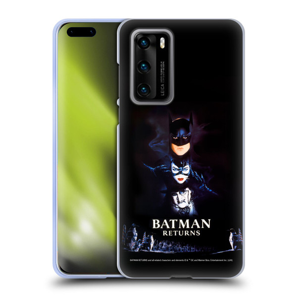 Batman Returns Key Art Poster Soft Gel Case for Huawei P40 5G