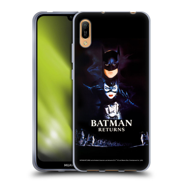 Batman Returns Key Art Poster Soft Gel Case for Huawei Y6 Pro (2019)