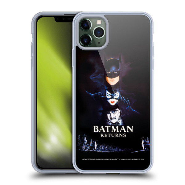 Batman Returns Key Art Poster Soft Gel Case for Apple iPhone 11 Pro Max