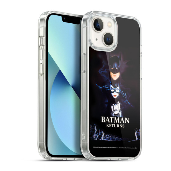 Batman Returns Key Art Poster Soft Gel Case for Apple iPhone 13