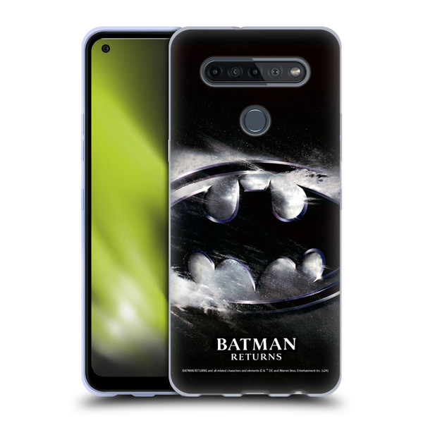Batman Returns Key Art Oversized Logo Soft Gel Case for LG K51S