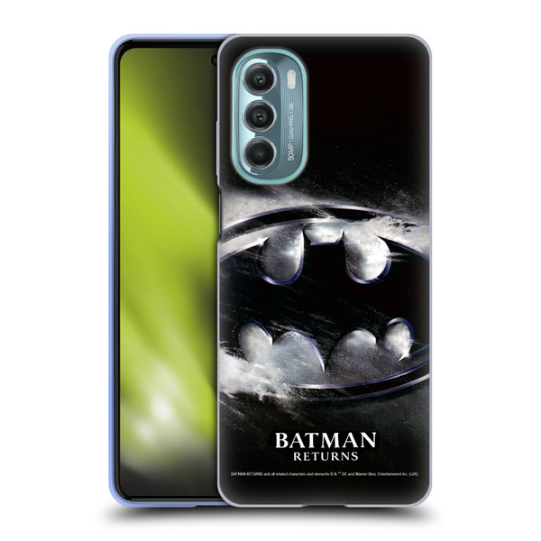 Batman Returns Key Art Oversized Logo Soft Gel Case for Motorola Moto G Stylus 5G (2022)