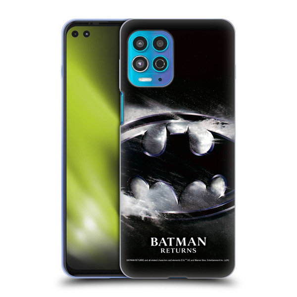 Batman Returns Key Art Oversized Logo Soft Gel Case for Motorola Moto G100
