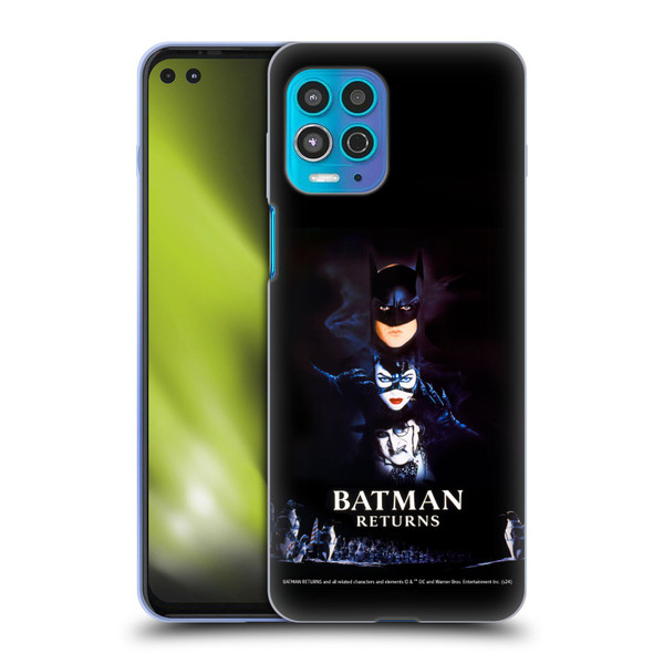 Batman Returns Key Art Poster Soft Gel Case for Motorola Moto G100