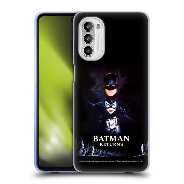 Batman Returns Key Art Poster Soft Gel Case for Motorola Moto G52