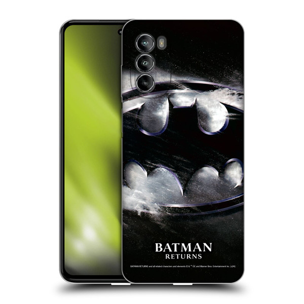 Batman Returns Key Art Oversized Logo Soft Gel Case for Motorola Moto G82 5G