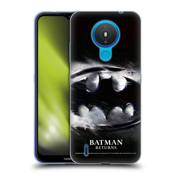 Batman Returns Key Art Oversized Logo Soft Gel Case for Nokia 1.4