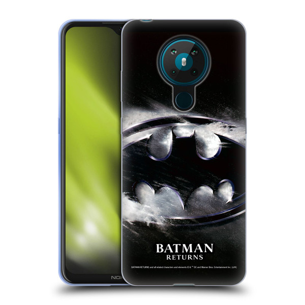 Batman Returns Key Art Oversized Logo Soft Gel Case for Nokia 5.3